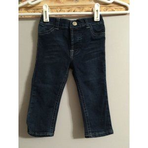 7 For All Mankind 12mo. Dark Wash Casual Denim Stretch Jeans